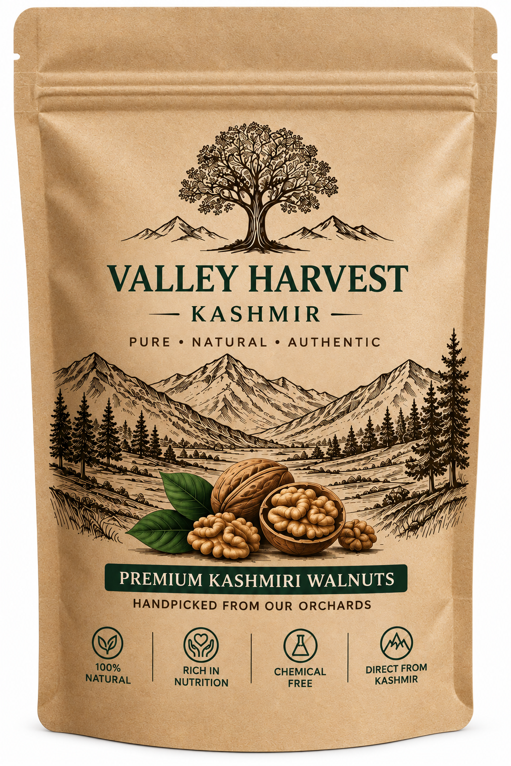 Valley Large – Large Kashmiri Walnuts.